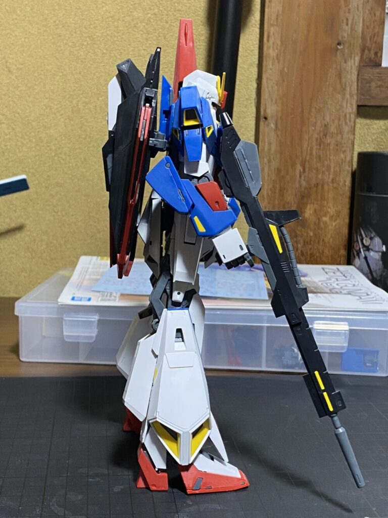 仮組み MS形態 横