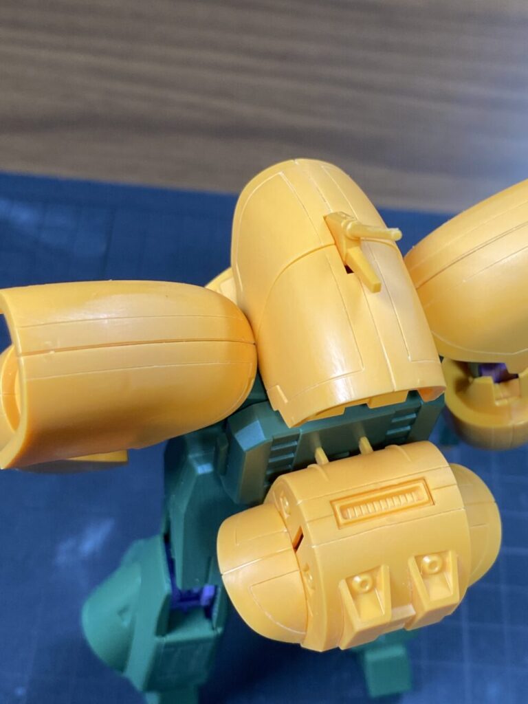 イエローパーツ ディテールアップ