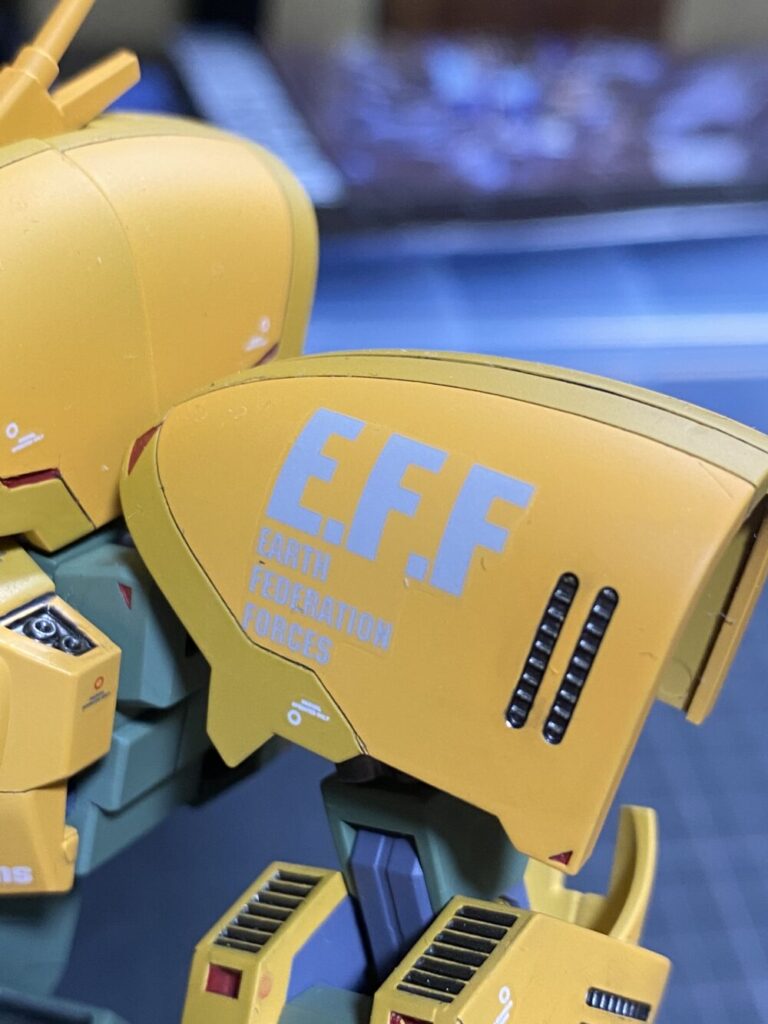 デカール　E.F.F.（地球連邦軍）