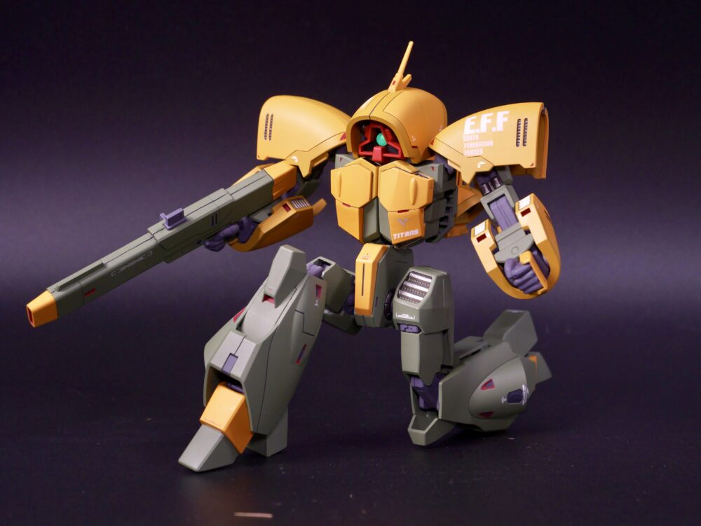 完成品ポージング