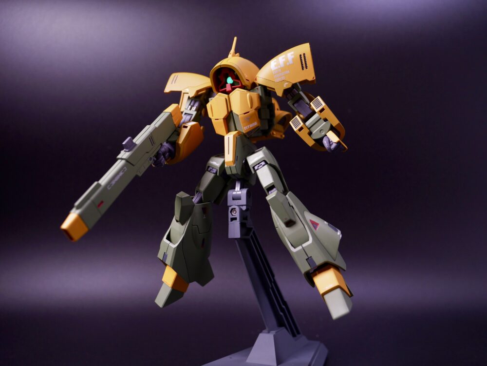 完成品ポージング