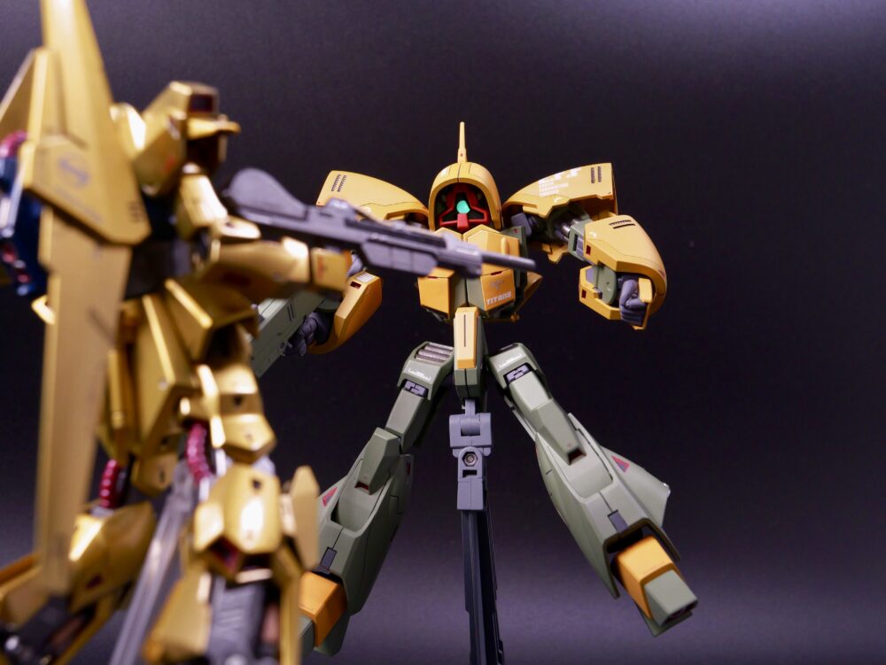 完成品ポージング　Zガンダム劇中のシーンイメージ