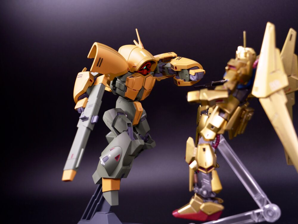 完成品ポージング　Zガンダム劇中のシーンイメージ
