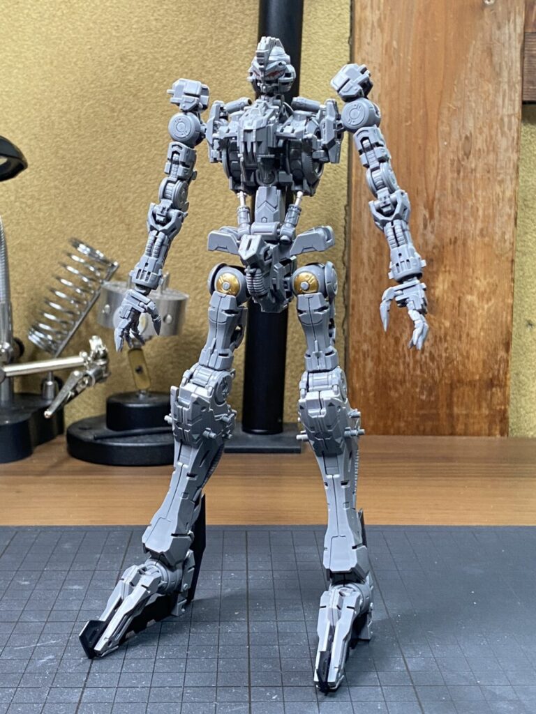 ガンダムフレーム　仮組み