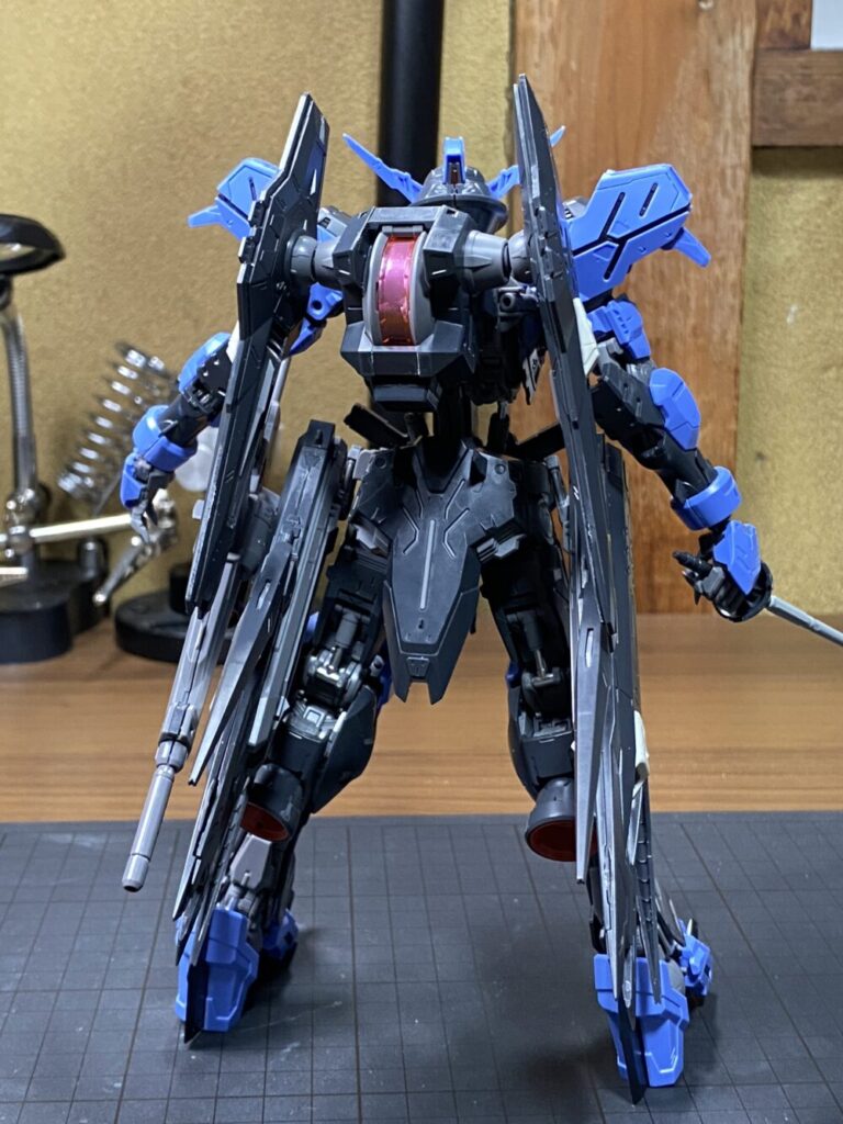 仮組み　背面