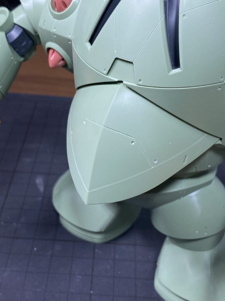 1ｍｍ丸モールド　パネルライン追加
